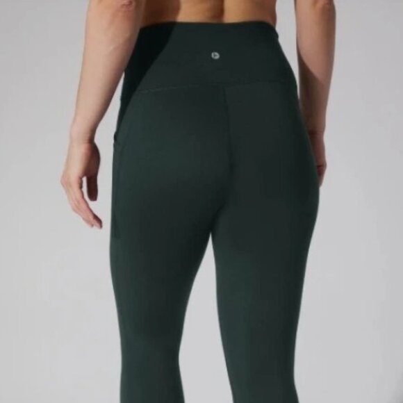 90 DEGREE BY REFLEX Interlink High Waist 7/8 Ankle SIDE POCKETS - Picture 2 of 3